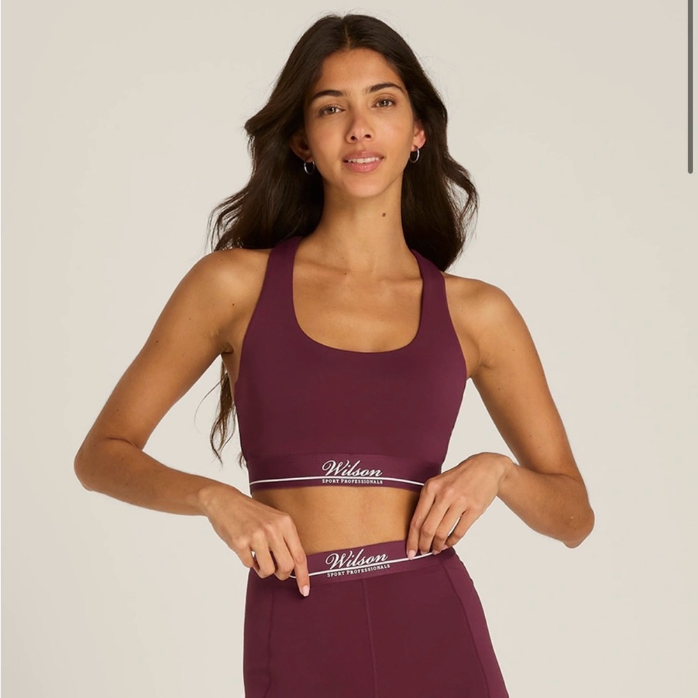 Wilson NWT doubles racerback bra